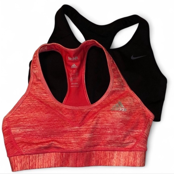 Nike Other - 2 sports bras nike & adidas